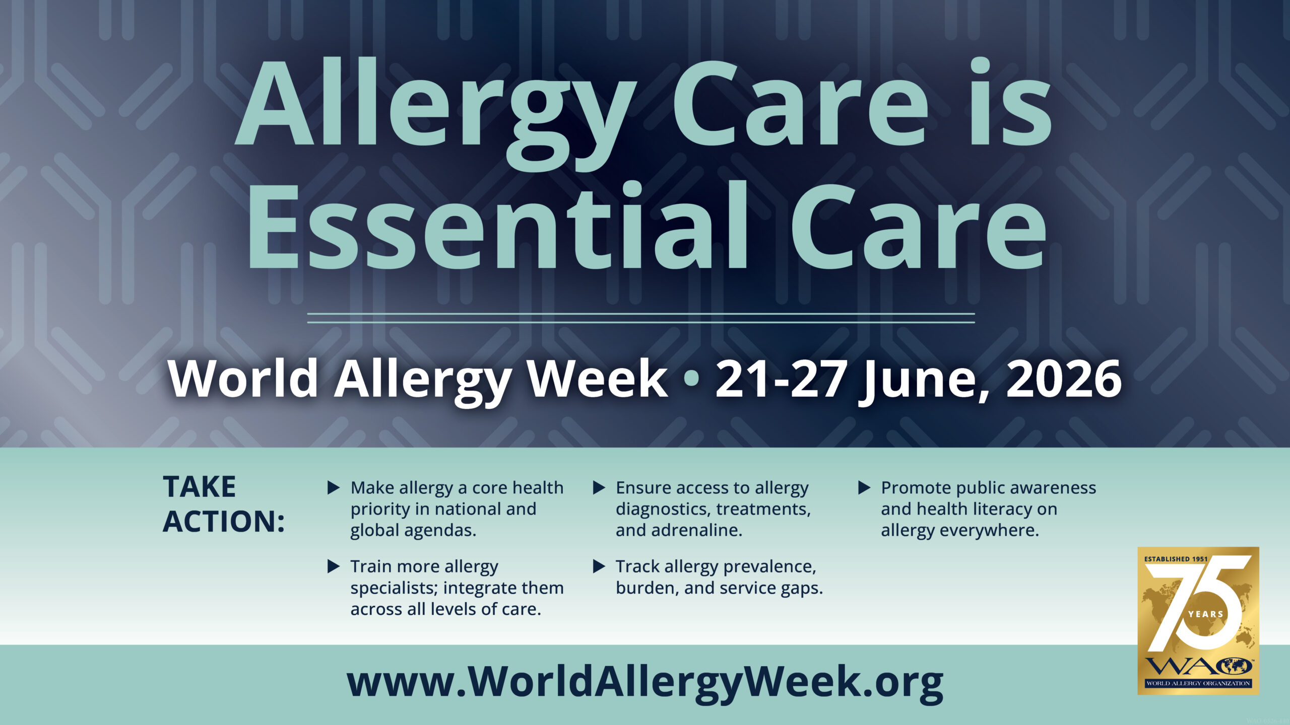 Allergy Care is Essential Care - World Allergy Week 2026