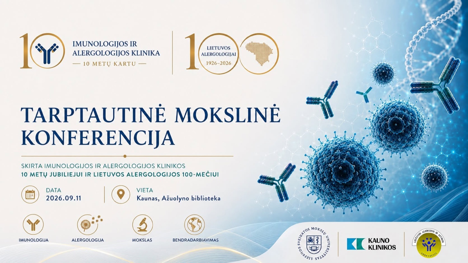 Tarptautinė mokslinė konferencija „Alergologijos ir klinikinės imunologijos pažanga“